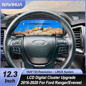 <b>For</b> Ford Ranger 2016 2020 <b>Car</b> Digital Cluster Instrument LCD Dashboard Auto <b>Speedometer</b> Tachometer Virtual Cockpit New Upgrade - Product Image 5