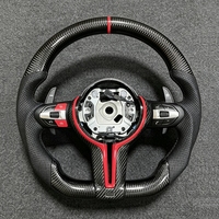 Volant en fibre de carbone pour BMW F30 F10 F15 F16 F31 F20 F25 E90 F01 F90 F25 F22 F36 F33 F32 E60 E71 E82 E90 F80 F82 F84 F87