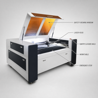 Graveur et découpeur laser CO2 CNC 1390 populaire 1300*900mm pour la découpe et la gravure de matériaux non métalliques