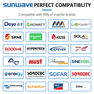 Batería Sunwave de 5 kWh LiFePO4 de montaje en pared, 51.2V, batería de almacenamiento de energía <span class=keywords><strong>solar</strong></span> para el hogar, IP54, garantía para sistemas solares residenciales - Product Image 5