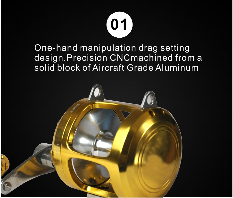 在庫あり!!! 2スピードトローリングリールボートフィッシングリール海