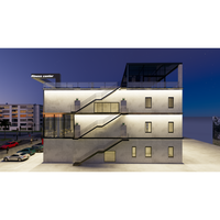 Services de conception architecturale de gymnases modernes pour centres de fitness avec zones d'entraînement fonctionnelles et espaces de formation
