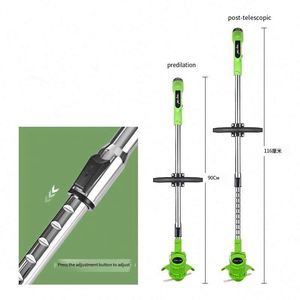 Tondeuse à gazon électrique sans fil Outils de tonte de jardin Tondeuse à gazon domestique Portable Machine de découpe d'herbe avec roues - Product Image 4