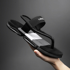 Chaussons d'été pour hommes, sport et mode, légers, respirants, design massant, imperméables, en caoutchouc EVA - Product Image 1
