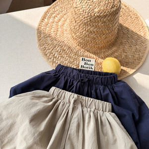 Nuovi <span class=keywords><strong>Pantaloncini</strong></span> Estivi 2026 per Bambine, Stile Coreano, in Cotone, a Vita Alta, Modellanti, con Elastico in Vita - Product Image 4