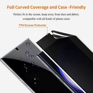 Protecteur d'écran en hydrogel TPU anti-espion direct d'usine HD pour Samsung pour Galaxy S22 Ultra <span class=keywords><strong>Protection</strong></span> de la vie privée du téléphone portable - Product Image 5