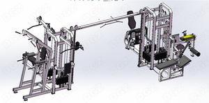 Chấp Nhận Tùy Chỉnh Mạnh Mẽ Đa-Chức Năng 8 Trạm Đa Chức Năng Rừng Sức Mạnh Tập Thể Dục - Product Image 2