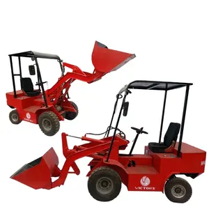 Alta qualidade jardim tractor com carregador frontal