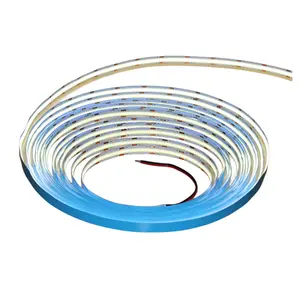 Hot Sale 12V 24V Dimmable Flexible Cob Led Strip Dim To Warm Cob Led Strip Kit