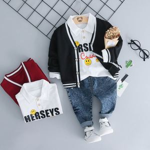 Conjunto de Ropa para Bebé de Primavera, Nuevo Diseño, 3 Piezas, Ropa para Niños, Trajes para Niños, Conjunto de Ropa para Niño - Product Image 3