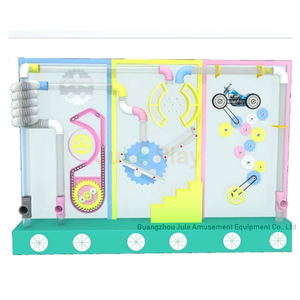 Enfants jeux muraux Jouets mur Fabricant Chine Couleurs claires Jeux muraux interactifs Sensory Kids Indoor Play Center Equipment - Product Image 2