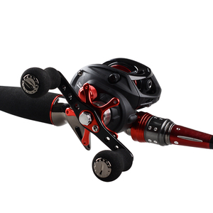 HISTAR Long Cast PRO & Black <span class=keywords><strong>Fox</strong></span> 7,0: 1/6.4:1 Guía de línea de cerámica de alta relación Carrete alargado Pierna Baitcasting Carrete de pesca - Product Image 3