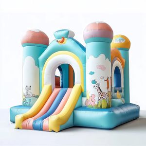 Castillo de rebote inflable de grado comercial al mejor precio para niños, eventos de fiesta al aire libre con redes de seguridad de Bangladesh Factory - Product Image 3