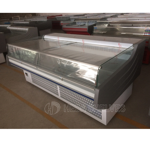 Porta di vetro cibo cotto deli dispositivo di raffreddamento di visualizzazione/display quotidiano servizio contatore/display frigorifero per il supermercato - Product Image 2