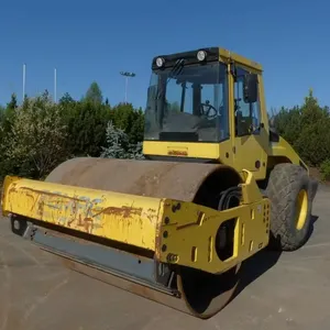 Сделанный в Германии оригинальный Дорожный Каток Bomag 213D, дешевый уплотнитель грунта, 13 тонн, машина для строительства дорог