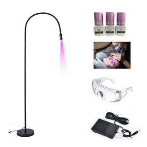 Lámpara LED UV Elanby de 395nm para Extensiones de Pestañas con Potencia de 5W/10W, Gafas Protectoras UV Incluidas, Enchufe Universal - Product Image 6