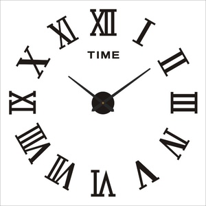 Orologio da Parete Silenzioso Tridimensionale Fai-da-Te in Stile Nordico Creativo, in Acrilico <span class=keywords><strong>e</strong></span> Vetro Rivestito in Metallo, per Uso Domestico, Soggiorno <span class=keywords><strong>e</strong></span> Camera da Letto - Product Image 1