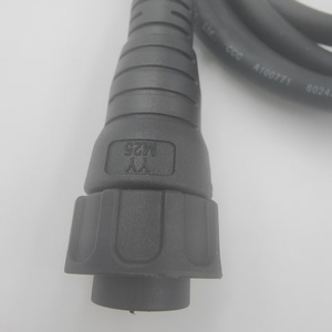 <span class=keywords><strong>Wvc</strong></span> Series Micro Inverter Cable Ip67 Impermeable M25 Conector Ac Cable Eu Socket para Smart Balcón Power Plant Inverter Goma - Product Image 3