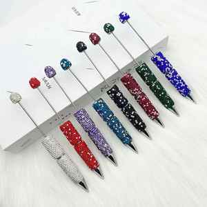 Bolígrafo de Plástico DIY con Tapa de Diamantes, Elegante y Duradero, Brillante, Ideal para Regalo o Promoción - Product Image 4