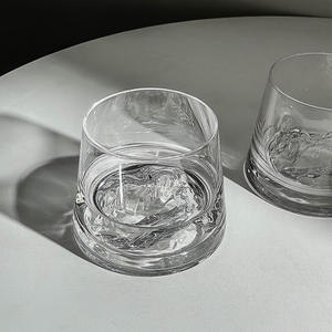 Tazza di birra di vetro trasparente ad alto borosilicato creativa Fujiyama Wine Vodka Whiskey Cup con la montagna all'interno di un bicchiere tazze - Product Image 2