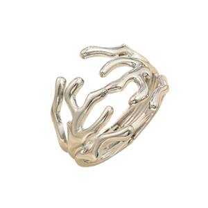 Vente chaude mode exagérée en forme spéciale branche d'arbre large bord printemps ouvert Bracelet pour les femmes - Product Image 6