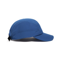 Vente en gros de casquette de baseball en nylon vintage à cinq panneaux casquette imperméable de course et de sports de plein air avec fermeture arrière ajustée