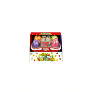 Cestino Spesa Panier de courses pour enfants, ensemble de jouets 26x19x15 cm, pour aliments, légumes et fruits - Product Image 2