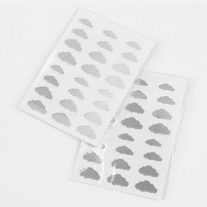 Pegatinas de diseño de nubes para guitarra, ukelele, calcomanías de plástico exquisitas para instrumentos - Product Image 1