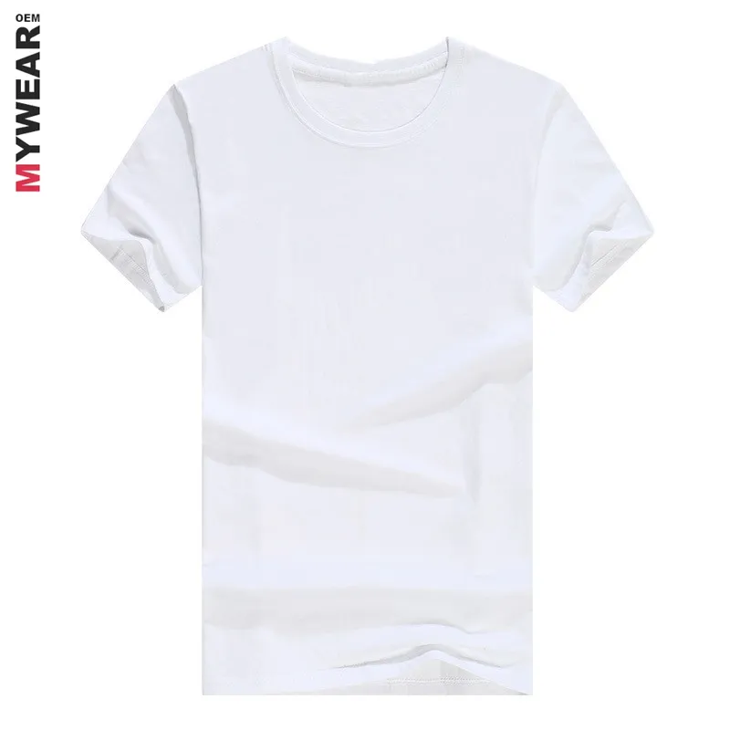 Özel tişört erkek toptan ucuz promosyon spor gömlek baskı logo ile % 85% polyester % 15% pamuk