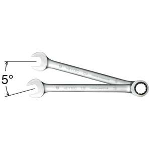 HEYTEC 50720019080 Clés à cliquet mixtes - Product Image 2