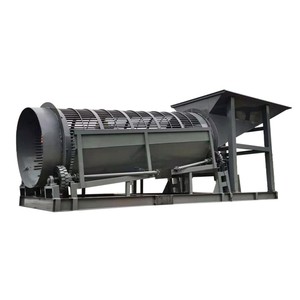 Máquina de cribado y lavado de arena Máquina de tamizado de arena de buena calidad Máquina de arena de cribado de rodillos Trommel de grava - Product Image 4