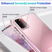 IVANHOE – coque rigide transparente en acrylique antichoc pour Samsung S21, S20, FE, S10e, S10, S9, S8 Plus, Note 8, 9, 10, 20 Ultra