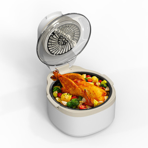 Four à Friture à Air Chaud Visuel Moderne 8L en Acier Inoxydable avec Tube Chauffant Électrique Motorisé 1350W et Convection d'Air Chaud (Écologique) pour - Product Image 4