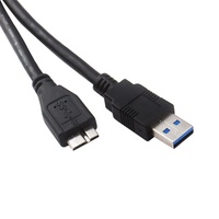 USB 3,0 Micro Cable de disco duro de alta velocidad USB 3,0 a Micro B Compatible con Seagate WD Toshiba
