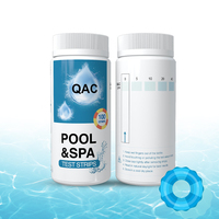 Tiras Reactivas para Prueba de Agua de Compuesto de Amonio Cuaternario (QAC)