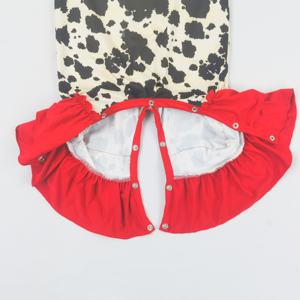 Ropa <span class=keywords><strong>de</strong></span> bebé recién <span class=keywords><strong>nacido</strong></span> <span class=keywords><strong>de</strong></span> una pieza con logo personalizado, <span class=keywords><strong>de</strong></span> 0 a 3 meses, venta al por mayor, para bebés, niños y niñas, pelele con volantes y estampado <span class=keywords><strong>de</strong></span> vaca - Product Image 6