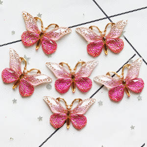 Accesorios DIY para Estampado en Oro: Colgante de Mariposa, Horquilla, Anillo para el Cabello, Broche para Funda de Teléfono Móvil, Manualidades de Resina - Product Image 5