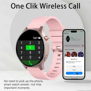 Yüksek kaliteli su geçirmez Smartwatch kalp hızı kan basıncı monitörleri Android IOS Reloj erkekler kadınlar için akıllı saat - Product Image 2