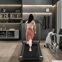 YUNPAO 2025 Lampe portable pour moteur DC 3.5HP, équipement de gym à domicile silencieux à inclinaison réglable avec écran LCD