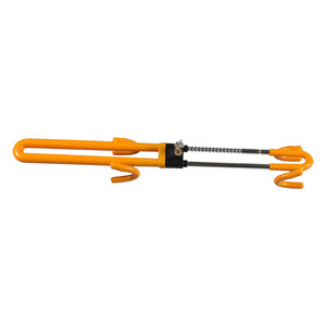 Bloqueo de volante en forma de U de 10.5 pulgadas de acero antitaladro con 2 llaves para seguridad del automóvil - Product Image 3