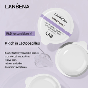 Masque facial de nuit LANBENA, vitamine C, blanchissant, rétinol, anti-âge, élimination de l'acné, hydratant - Product Image 2