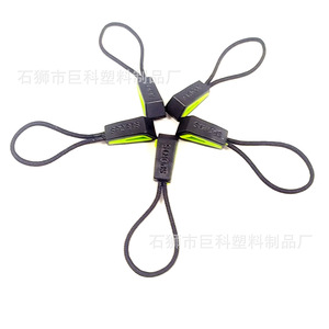 Tirador de cremallera de plástico, forma rectangular, duradero, para ropa, bolsas, prendas de hogar, embalaje de regalos - Product Image 5