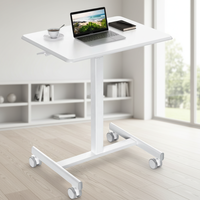 Bureau debout réglable électrique intelligent et ergonomique, design moderne et modulaire, pour l'école et le bureau