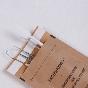 Diş araçları ve tırnak sanat malzemeleri kapsülleme için tek kullanımlık kendinden sızdırmazlık sterilizasyon torbaları kağıt torbalar tıbbi sarf malzemeleri - Product Image 4