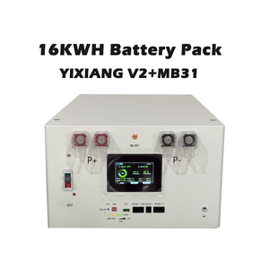 Yixiang EU ก้อนแบตเตอรี่ Lifepo4 V2สีขาว JK 200A BMS V19หน้าจอใหม่51.2V 15kwh 314ah 16S เกรด A เซลล์เก็บพลังงานแสงอาทิตย์ - Product Image 2