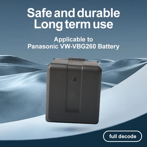 VW-VBG260 VWVBG260 VBG260 7.4V Caméra Batterie pour Pana Sonic VDR-D50 HDC-SD1 HDC-<span class=keywords><strong>SD9</strong></span> HDC-SD100 HDC-TM300 PV-GS80 - Product Image 2