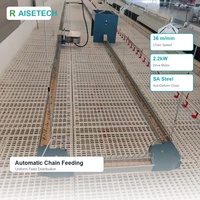 Nuevo Sistema Automático de Cría de Aves de Corral en Suelo con Material PP |   Equipo Completo para Cría en Sistema Flat para Granjas de Pollos de Engorde y Ponedoras