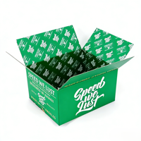 Boîtes d'emballage en carton kraft avec logo personnalisé, boîtes en carton recyclé, boîtes d'expédition ondulées pour vêtements, boîtes d'expédition roses pour petites entreprises