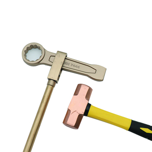 Công cụ an toàn không phát ra tia lửa Vòng phẳng slogging <span class=keywords><strong>Spanner</strong></span> với OEM Dịch vụ nhỏ moq chấp nhận - Product Image 6