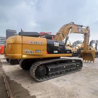 Excavatrice sur chenilles hydraulique d'occasion Caterpillar CAT330D 330D2L d'origine japonaise à vendre